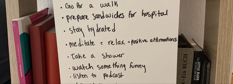 Setting up your Birth Space using the Five Senses