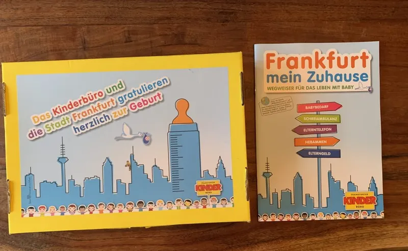 Featured image for Lo que recibimos en nuestra "Caja de Bienvenida de Fráncfort" tras el parto